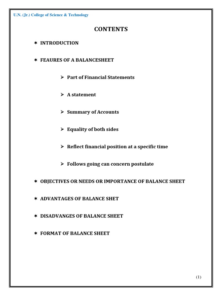 Sole Trader Balance Sheet Overview | PDF | Balance Sheet | Debits And ...