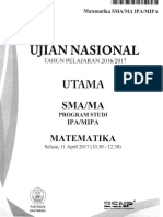 Un Sma Matematika Ipa 2017