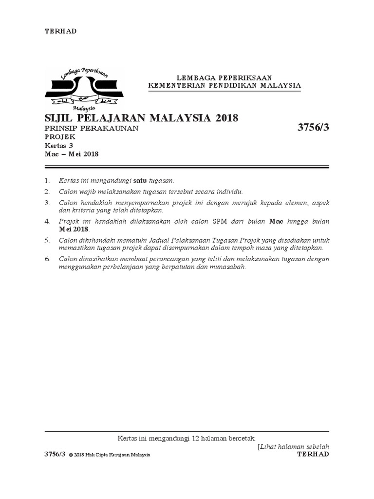 2018 3756 3 Prinsip Perakaunan Pdf