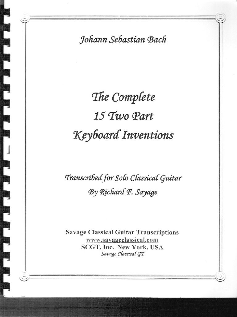 15 Two Part Inventions PDF | PDF