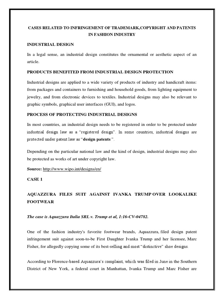 Ipr Infringement Cases PDF Patent Patent Infringement