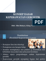 Gerontik Konsep Dasar Kep - Gerontik Enong