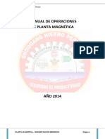 Version 0 - Manual de Operaciones Planta Magnetica (1)