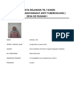 Biodata Relawan TB