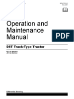 Operation and Maintenance Manual: D8T Track-Type Tractor