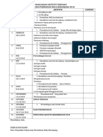 Rancangan Aktiviti Tahunan Bola Keranjang 2018