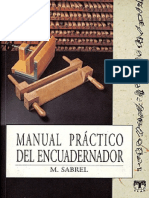 Sabrel, M. Manual Prático Del Encuadernador
