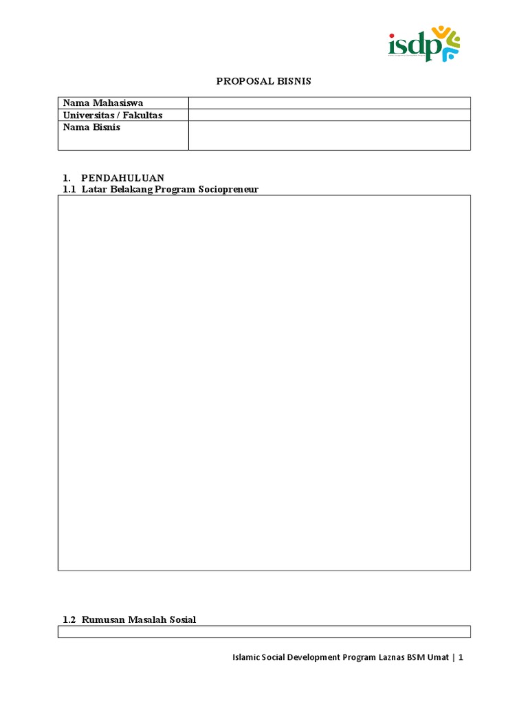 Proposal Bisnis Accountability Market (Economics)