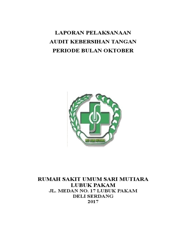 Laporan Audit Cuci Tangan Oktober 2017