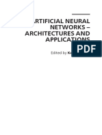 Artificial Neural Networks - Architectures and Applications PDF
