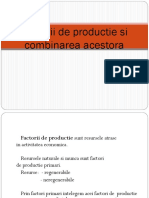 3 Factorii de Productie Si Combinarea Acestora