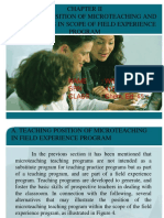 Teaching Position of Microteaching and Supervisors in Scope of Field Experience Program