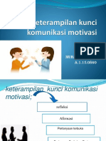 Keterampilan Kunci Komunikasi Motivasi