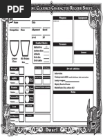 DwarfSheet Fill PDF