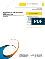 Inspection of CENTA CENTAXSEC WFI11320 Coupling