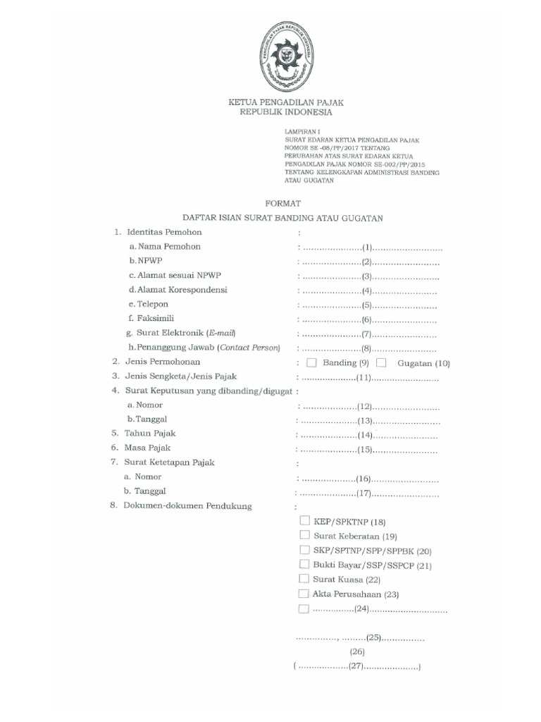 Download 64+ Contoh Surat Isian Gratis Terbaru