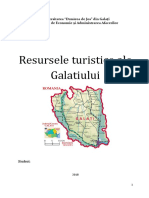 Resursele Turistice Ale Galatiului