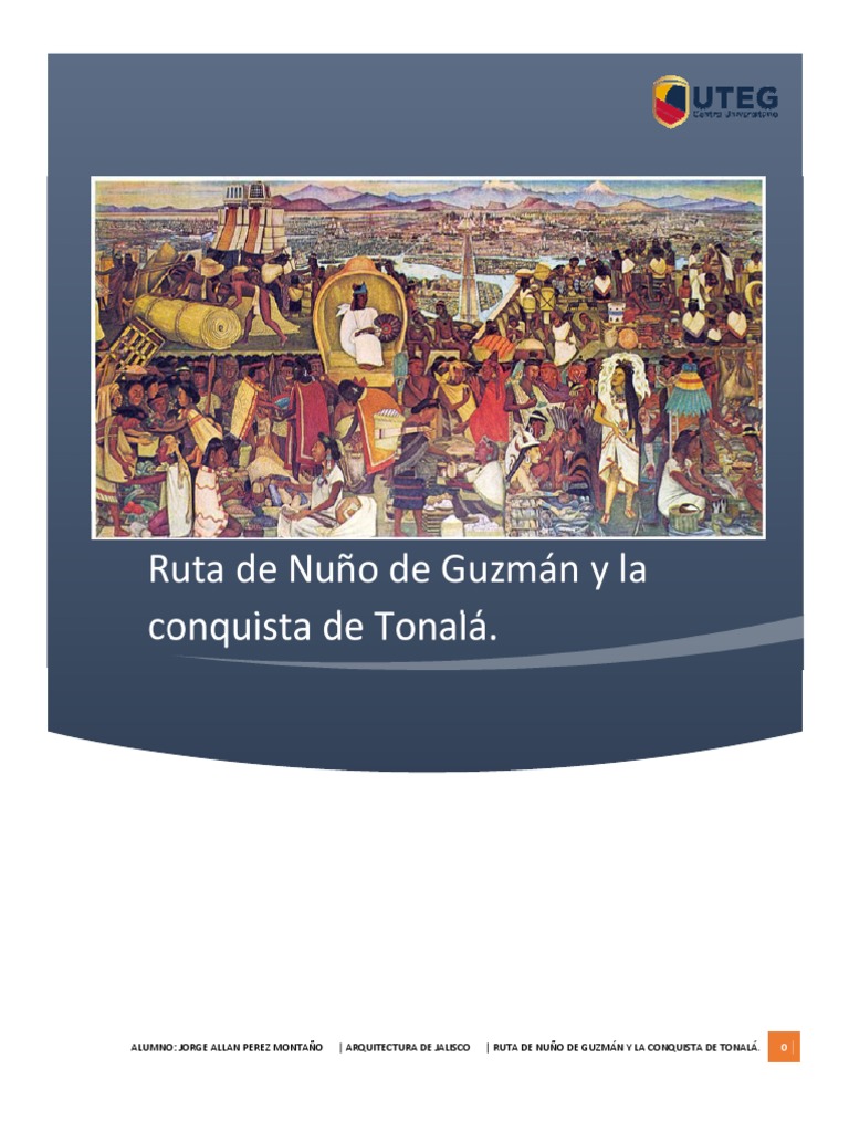 Conquista de Occidente y Nuño de Guzman Hernán Cortés Imperio español
