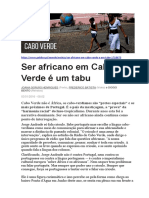 Racismo em Portugal - Cabo Verde