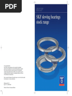 SKF Slewing Bearings Stock Range Leaflet