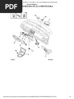 307 Restyl - t6f 8 82d01a - Pnl. Da Platibanda-placa Protetora
