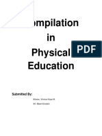 Compilation in Physical Education: Submitted by