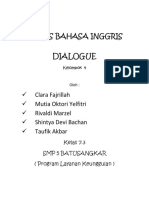 Tugas Bahasa Inggris: Dialogue