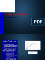 Criterios de Falla