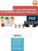 Treatments and Preventions of Diarrhea Disease For Child