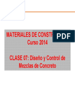  Diseño y Control de Mezclas