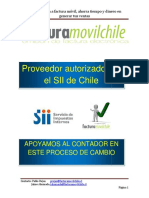 Factura Móvil Chile Apoyando en Facturación Electrónica en Chile