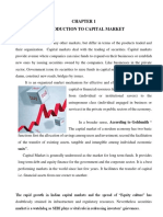 Introduction To Capital Market