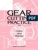 Gear Cutting Practice