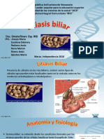 Litiasis Biliar en Clínica Quirúrgica