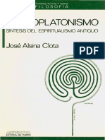 ALSINA CLOTA, Jose. El  Neoplatonismo pp LEER cap I y II..pdf