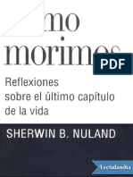Como Morimos - Sherwin B Nuland