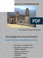 Tecnología de La Conservacion