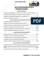 MANTENIMIENTO Retroexcabadora - PDF 1