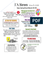 March Pta Newsletter