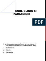 Explorarea Clinica Si Paraclinica