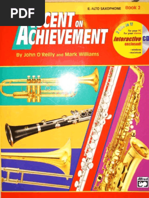 Accent On Achievement 2 Sax Alto Eb Pdf Pdf