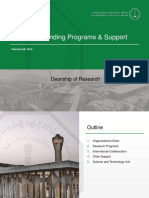 Deanship of Research