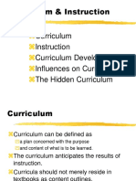 Curriculum & Instruction