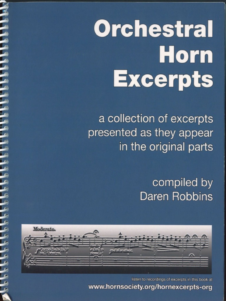 Orchestral Horn Excerpts Section 1 PDF