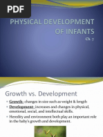Physical Development of Infants