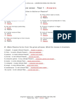 Test Passive1 en Answers