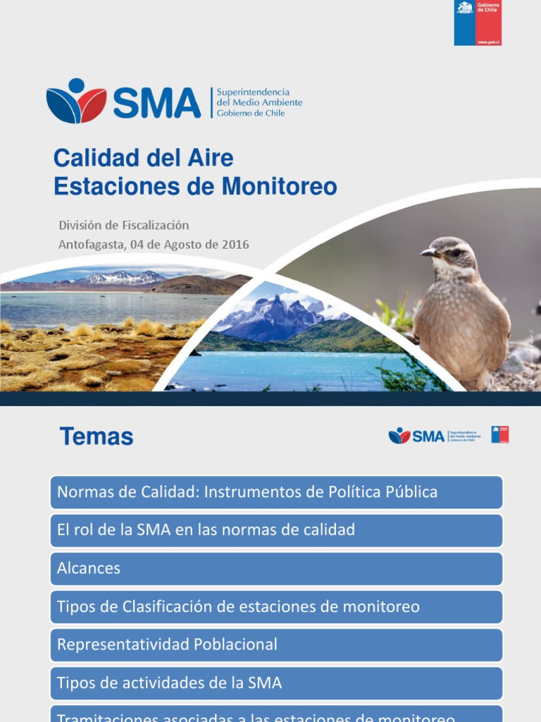 Normas de Calidad del Aire y Monitoreo | PDF | La contaminación del ...