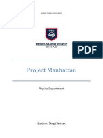 Project Manhattan v2