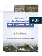 Manual de Aprovação de Projeto 2016