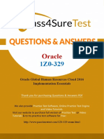 Oracle Global Human Resources Cloud 2016 Implementation Essentials: Workforce Life Cycle and Grade Ladders